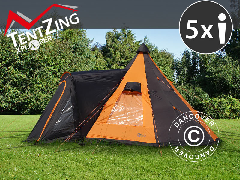 Tentes de camping de TentZing® Xplorer — grande fonctionnalité, design et confort.