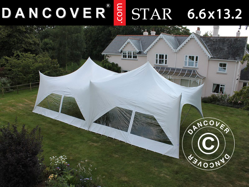 Pole tent « Star » — notre nouvelle tente de réception élégante et organique