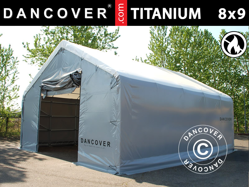 Tentes de stockage «Titanium » pour professionnels. Tentes
