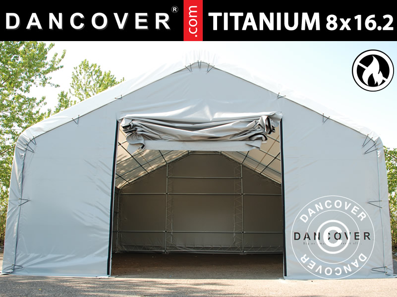 Tentes de stockage «Titanium » pour professionnels. Tentes